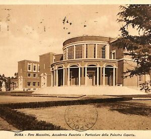 ab0840 - VINTAGE POSTCARD - ROME City: Foro Mussolini, Fascist Academy
