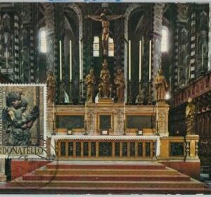 48370 - ITALY - MAXIMUM CARD - ART / RELIGION: Donatello 1966