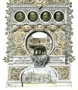 ab0798 - VINTAGE POSTCARD - ROME City