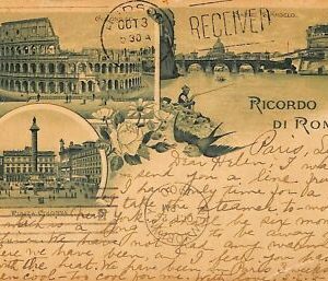 ab0831 - VINTAGE POSTCARD - ROME City: Colosseum