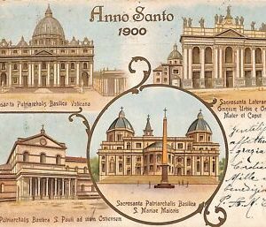 ab0823 - VINTAGE POSTCARD - ROME City: Sacrosanta Patriarchalis Basillica