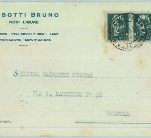 97022 - CARTOLINA d'Epoca - ALESSANDRIA provincia NOVI LIGURE Pubblicitaria 1933