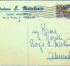 97023 - CARTOLINA d'Epoca - ALESSANDRIA provincia - CASALE MONFERRATO 1961