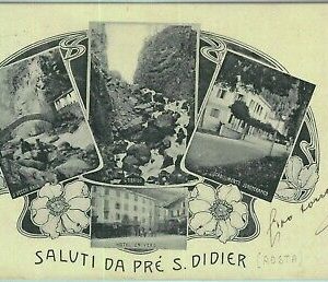 97816 - CARTOLINA d'Epoca -  AOSTA Provincia -  Pré-Saint-Didier 1901