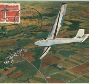 45571 - FRANCE - AVIATION AIRPLANES - POSTAL HISTORY: MAXIMUM CARD 1962