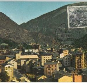 48342 - ANDORRA - MAXIMUM CARD - Architecture1964 3 pts
