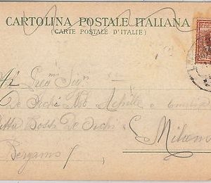 53232  - REGNO- Storia Postale: CARTOLINA con annullo NATANTE: LOCARNO / ARONA 1