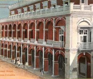 ac8404 - COLOMBIA -  Vintage Postcard - Cartagena, Governement House