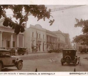 ac8394 - COLOMBIA -  Vintage Postcard - Barranquilla, Plaza San Nicolas