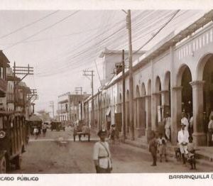 ac8396 - COLOMBIA -  Vintage Postcard - Barranquilla, Mercado Publico