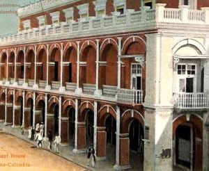 ac8364 - COLOMBIA -  Vintage Postcard - Cartagena, Governement House
