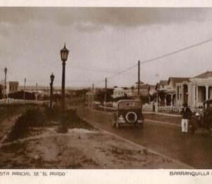 ac8378 - COLOMBIA -  Vintage Postcard - Barranquilla,Vista Parcial de 'El Prado'