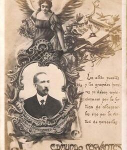 ac8391 - COLOMBIA -  Vintage Postcard - EDMUNDO CERVANTES  1910