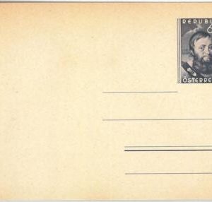 65937 - AUSTRIA  - POSTAL HISTORY -  PRIVATE  STATIONERY  CARD