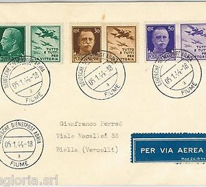 ITALIA  - STORIA POSTALE  -  PROPAGANDA GUERRA : DEUTSCHE DIENSTPOST ADRIA 1944