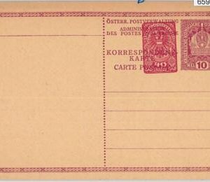 65931 - AUSTRIA - POSTAL STATIONERY  CARD