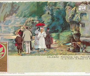 CARTOLINA d'Epoca - COMO : BRUNATE - ILLUSTRATA 1901