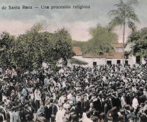 ac8438 - COLOMBIA -  Vintage Postcard - Plaza de Santa Rosa