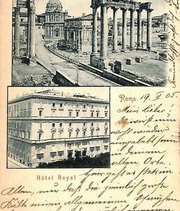 ab0818 - VINTAGE POSTCARD - ROME City: Roman Forum