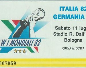 68544 -  BIGLIETTO PARTITA CALCIO 1982: ITALY /  GERMANY - FIFA WORLD CUP