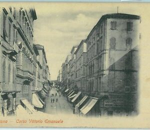97294  - CARTOLINA d'Epoca -  ANCONA  Citta'  - Corso Vittorio Emanuele