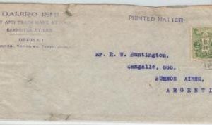 61315 - JAPAN - POSTAL HISTORY - COVER to ARGENTINA