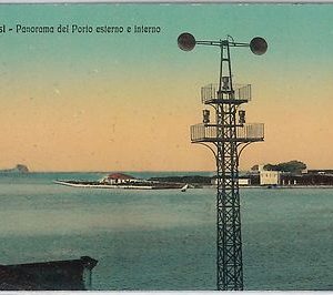 CARTOLINA d'Epoca - BRINDISI Città - PORTO