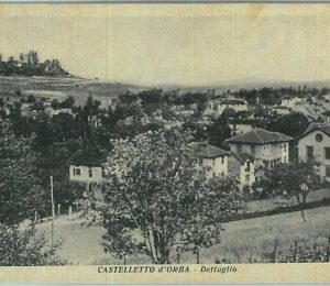 97078 - CARTOLINA d'Epoca - ALESSANDRIA provincia -  CASTELLETTO D'ORBA  1951