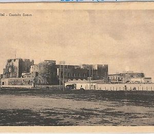 CARTOLINA d'Epoca - BRINDISI Città -  CASTELLO SVEVO