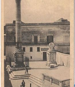 CARTOLINA d'Epoca - BRINDISI Città -  COLONNE ROMANE