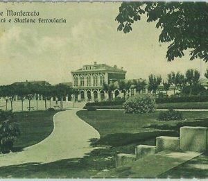 97083 - CARTOLINA d'Epoca - ALESSANDRIA provincia - CASALE MONFERRATO Stazione