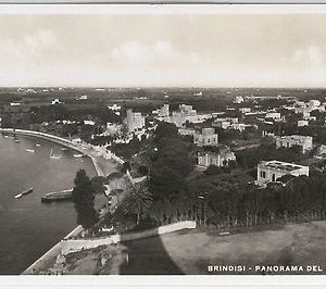 CARTOLINA d'Epoca - BRINDISI Città - PANORAMA