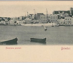 CARTOLINA d'Epoca - BRINDISI Città - PANORAMA