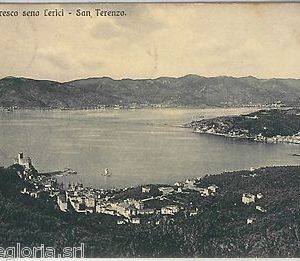 60383  - CARTOLINA d'Epoca - LA SPEZIA provincia -  SAN TERENZIO 1920