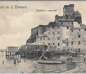 60388  - CARTOLINA d'Epoca - LA SPEZIA provincia -  SAN TERENZIO  1918