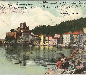 60389  - CARTOLINA d'Epoca - LA SPEZIA provincia -  SAN TERENZIO 1906