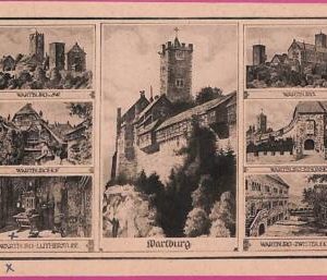 ah7030 - GERMANY - VINTAGE POSTCARD Ansichtskarten - Wartburg