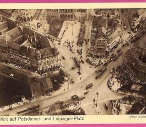 ah6914 - GERMANY - VINTAGE POSTCARD Ansichtskarten - Berlin,1919 Zeppelin