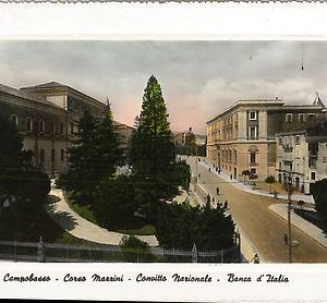 CARTOLINA d'Epoca - CAMPOBASSO città  - CORSO MAZZINI