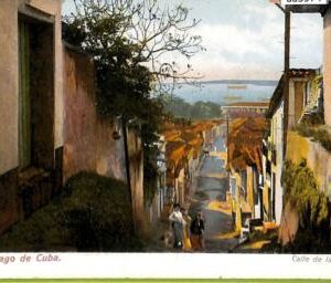 aa5974 - HABANA - Vintage Postcard -  Santiago - Calle de la Palma