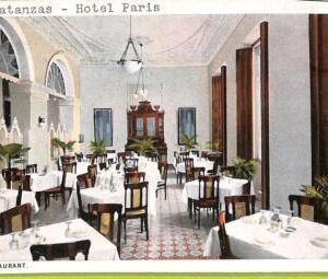 aa6002 - HABANA - Vintage Postcard - Matanzas - Hotel Paris