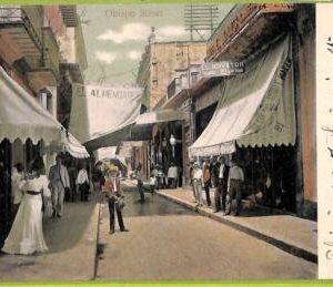 aa6004 - HABANA - Vintage Postcard - Havana - Obispo Street - 1907