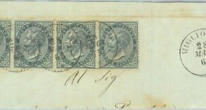 85937 - REGNO - Storia Postale - FRAMMENTO di BUSTA Massa Carrara: MIGLIONICO