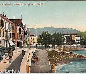 55705 -- CARTOLINA d'Epoca - LAGO MAGGIORE:  Baveno  1914