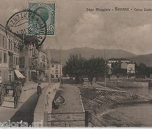 55706 -- CARTOLINA d'Epoca - LAGO MAGGIORE:  Baveno  1910