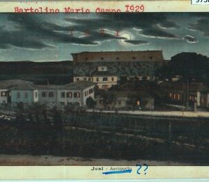 97387 - CARTOLINA d'Epoca -  ANCONA  provincia  - JESI : AEROPORTO !   1929