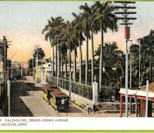 aa6012 - HABANA - Vintage Postcard - Cerro Avenue