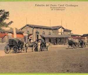 aa5938 - HABANA - Vintage Postcard - Estacion del Ferro Carril Cienfuegos