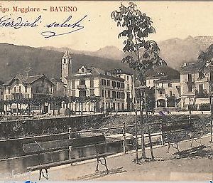 55709 -- CARTOLINA d'Epoca - LAGO MAGGIORE:  Baveno 1904