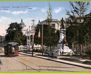 aa6015 - HABANA - Vintage Postcard - Santiago - Aguitera Park